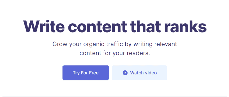 Beranda Dashword - Alternatif dan Pesaing Clearscope