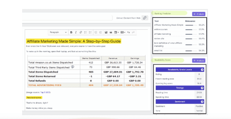 Fitur Konten Serupa - Alternatif Clearscope