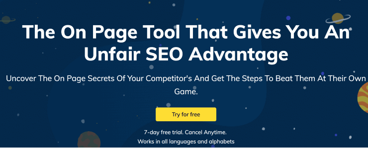Beranda Pro Pengoptimal Halaman - Alternatif Clearscope