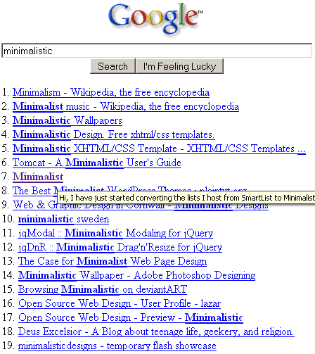 cómo solía verse Google Serps what does serp mean