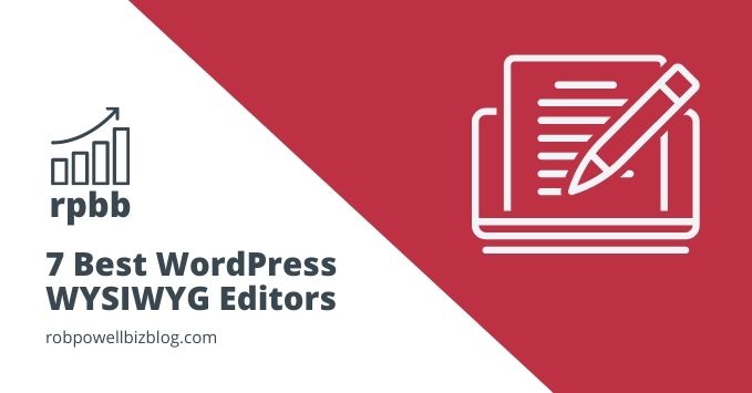 Best WordPress WYSIWYG Editor