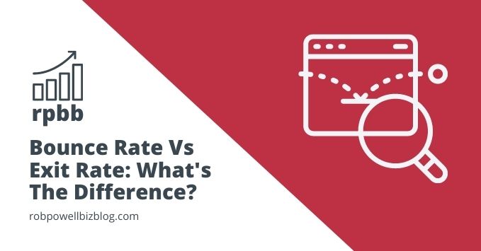 bounce rate vs exit rate