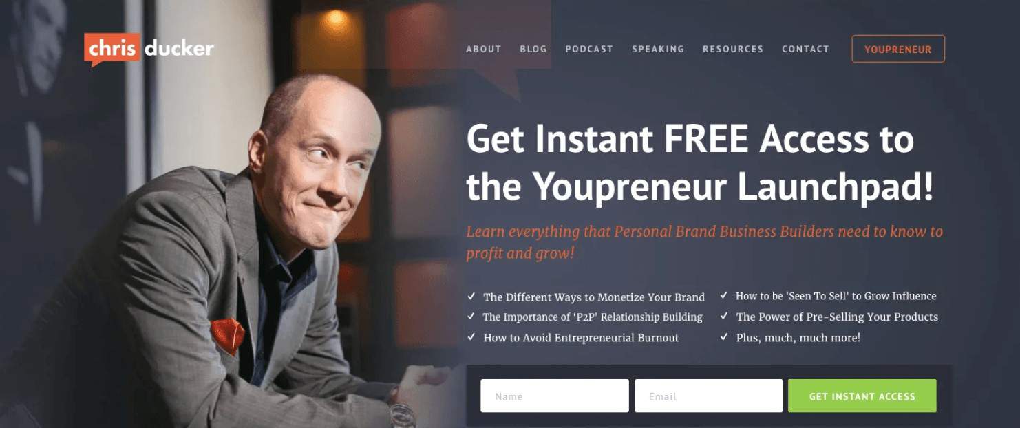 email marketing scroll mat optin