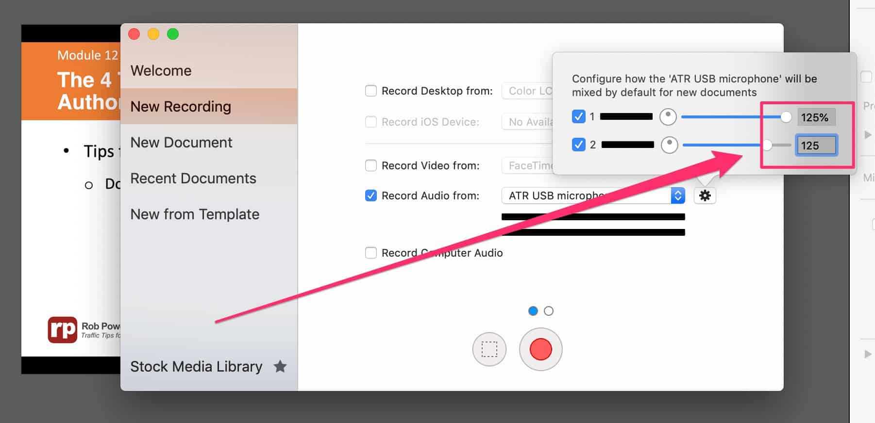 how to create an eCourse