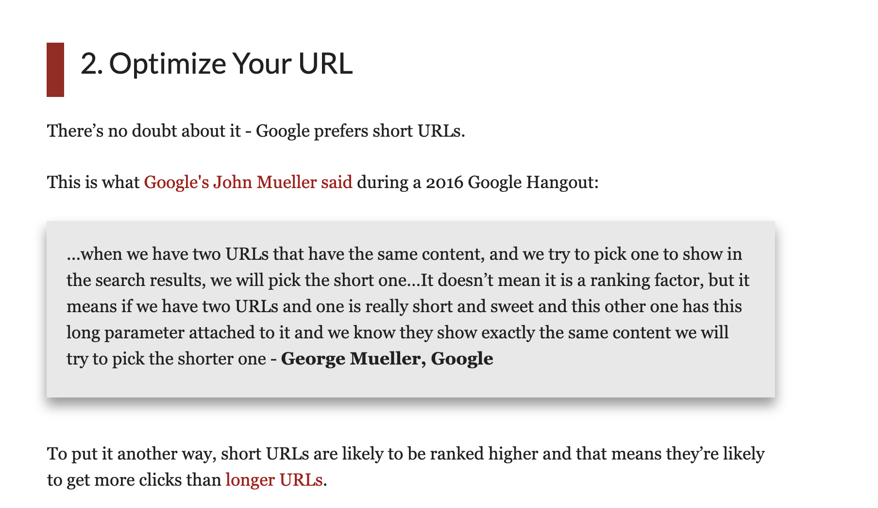 塊引用 example of block quote