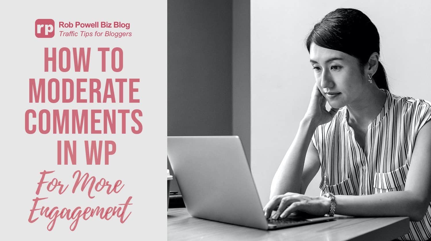 moderate comments in wordpress