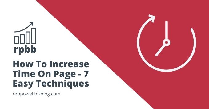 increase time on page