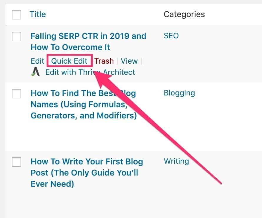 change the date of publication