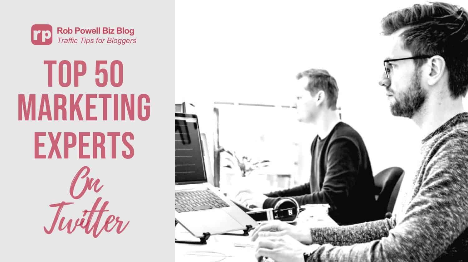 top 50 marketing experts on twitter