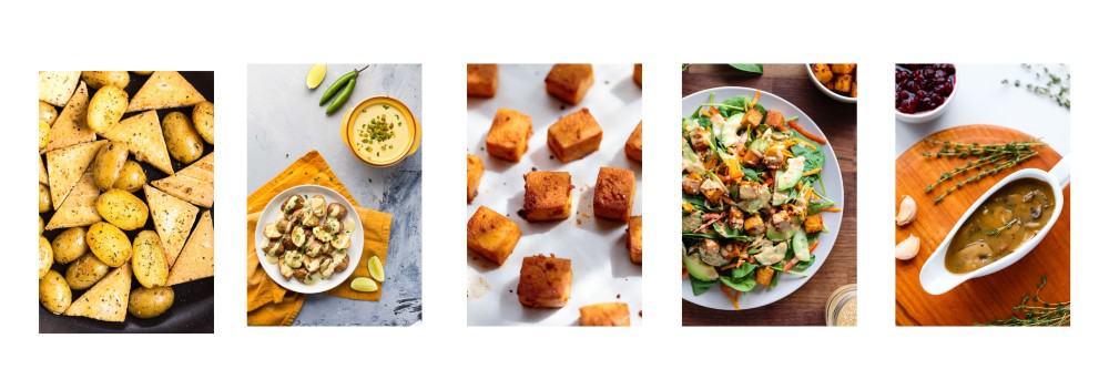 I Love Vegan - collage