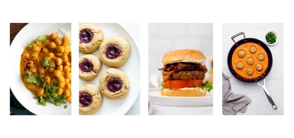 Vegan Richa - collage