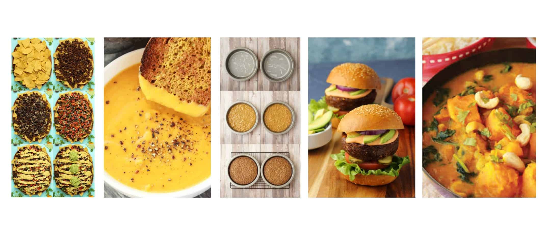 Loving It Vegan - collage