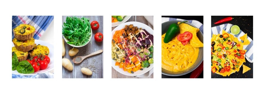 Vegan Heaven - collage