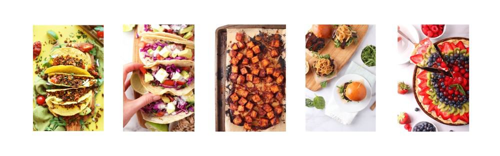 My Darling Vegan - collage