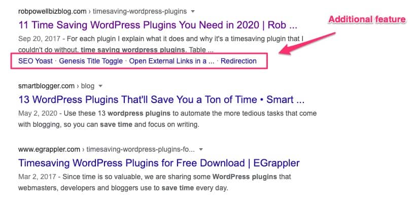 rich snippet for a blog post