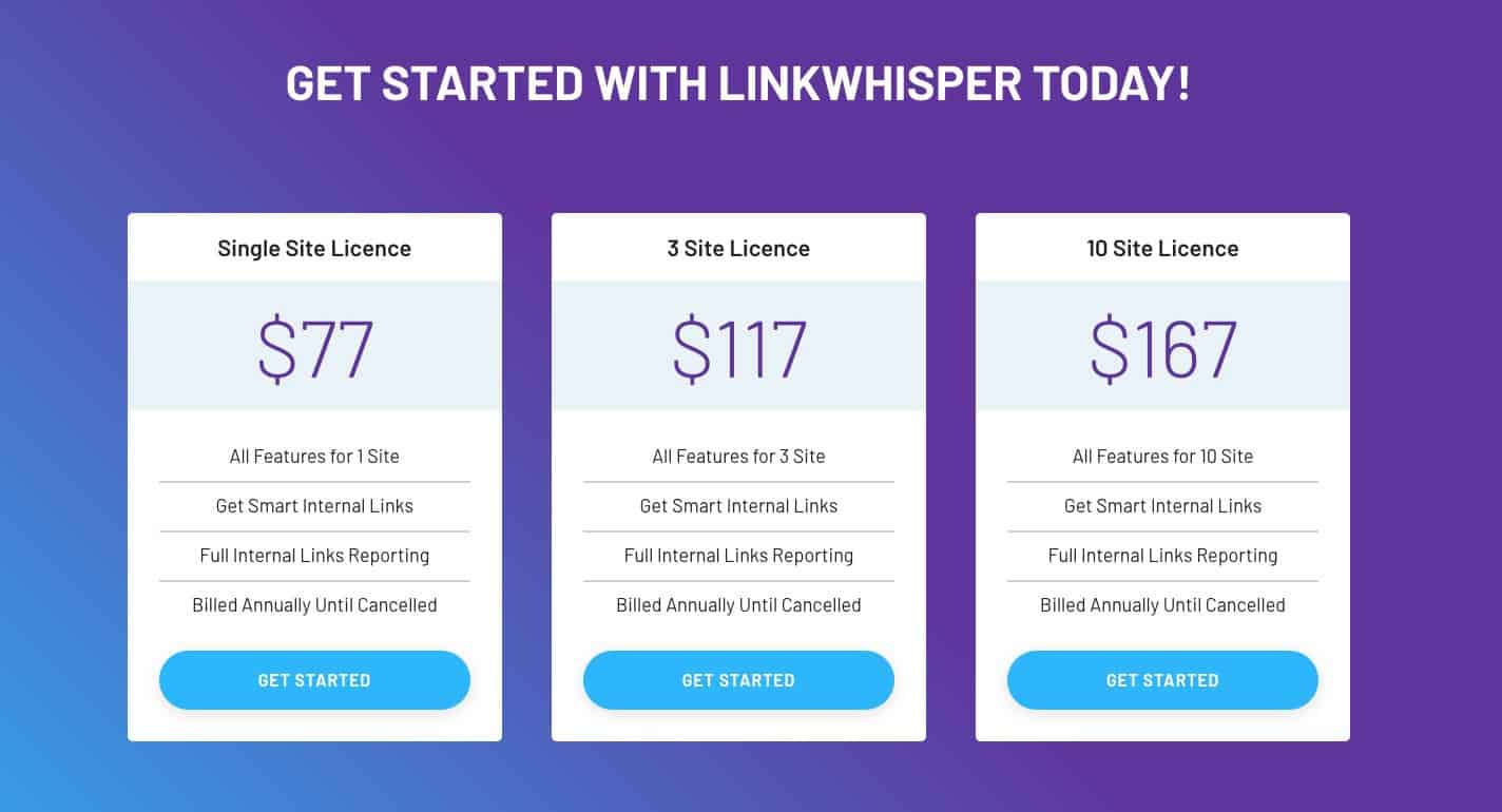 link whisper pricing