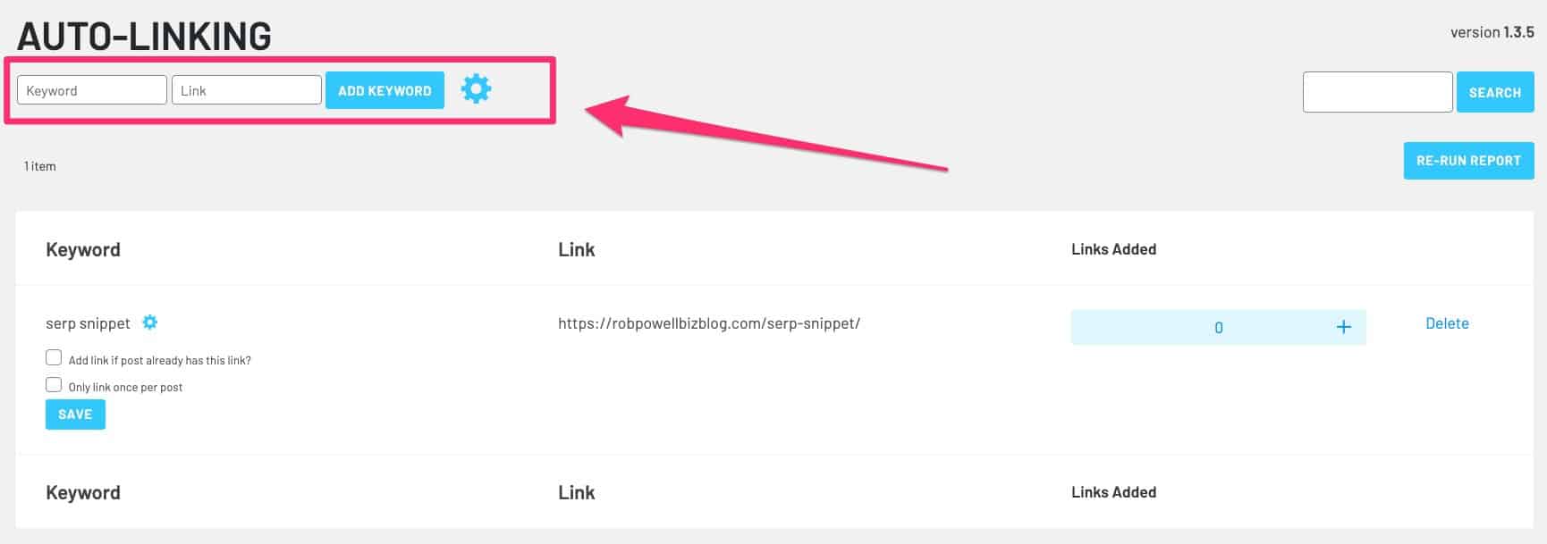 Link Whisper - auto linking