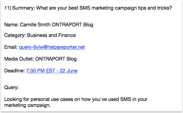 high authority backlinks