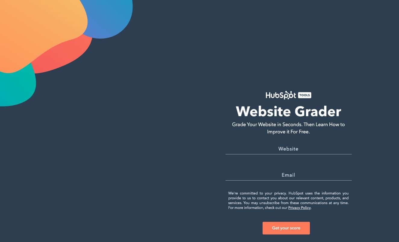 website grader