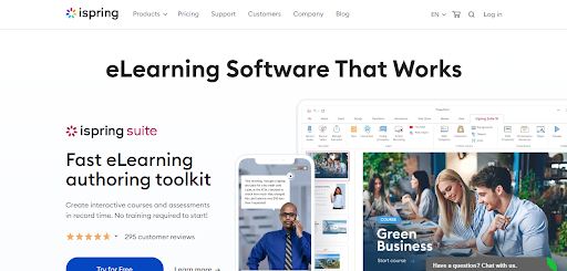 iSpring Online Quiz Maker