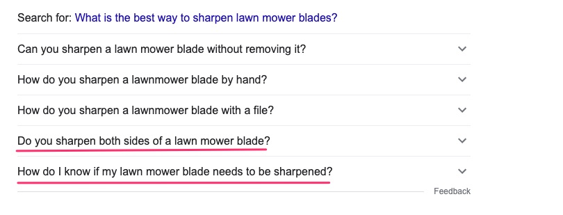 using 'People Also Ask' boxes to expand your articles