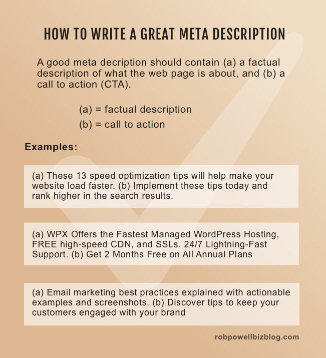 how to write a great meta description