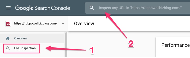 how to request indesing in Google Search Console