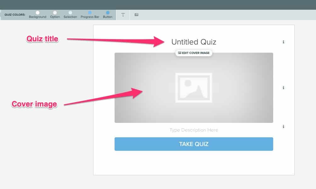 give your quiz a title
