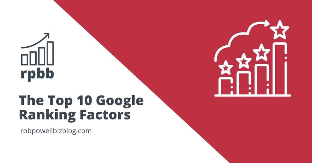 google ranking factors