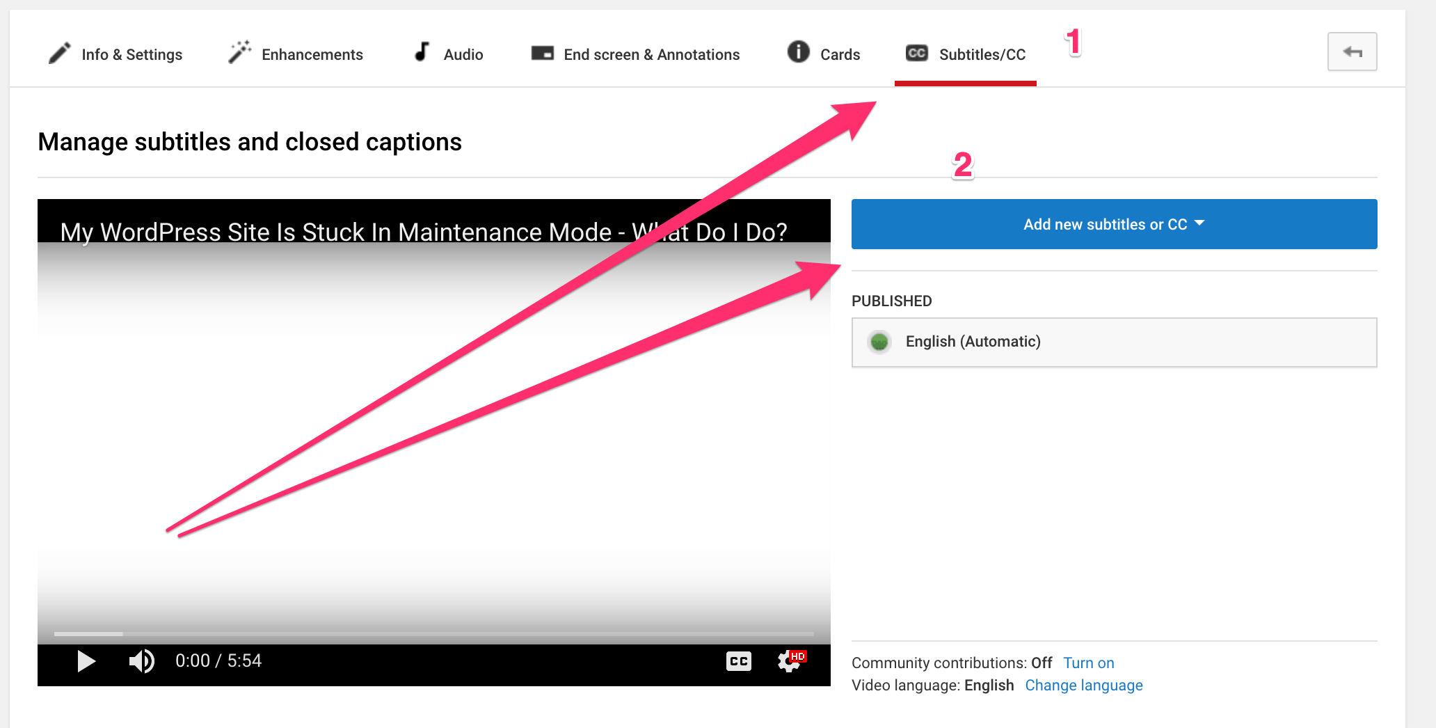 Tips for YouTube SEO