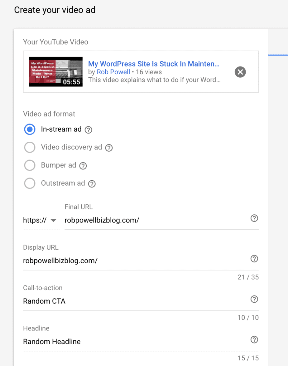 Adding a Call To Action Overlay to YouTube Videos