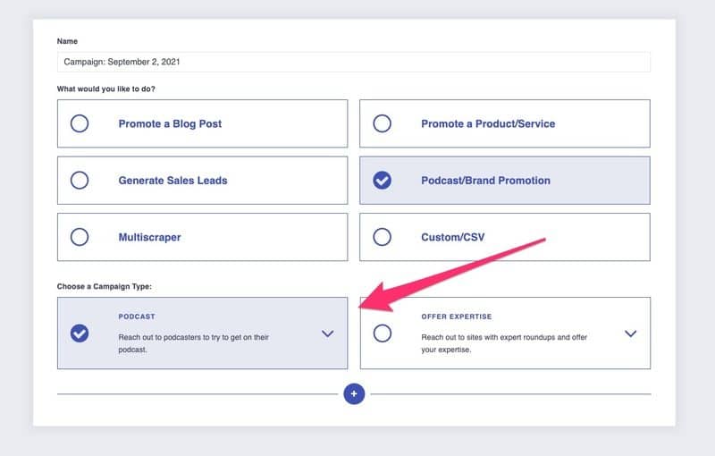 using postaga to find podcast opportunities for link building