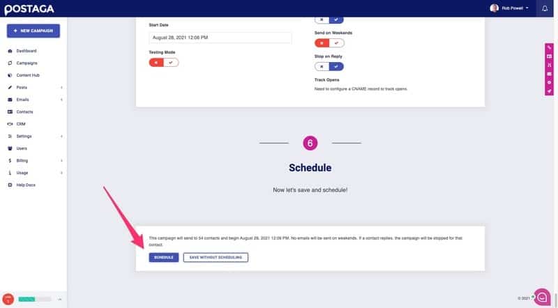 how to use Postaga for skyscraper technique