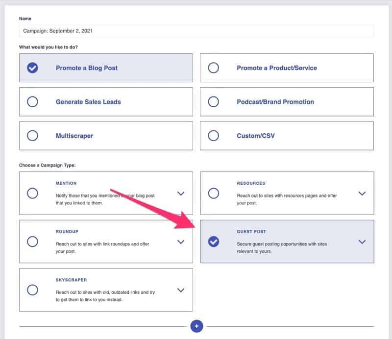 using postaga for prospecting guest post opportunities