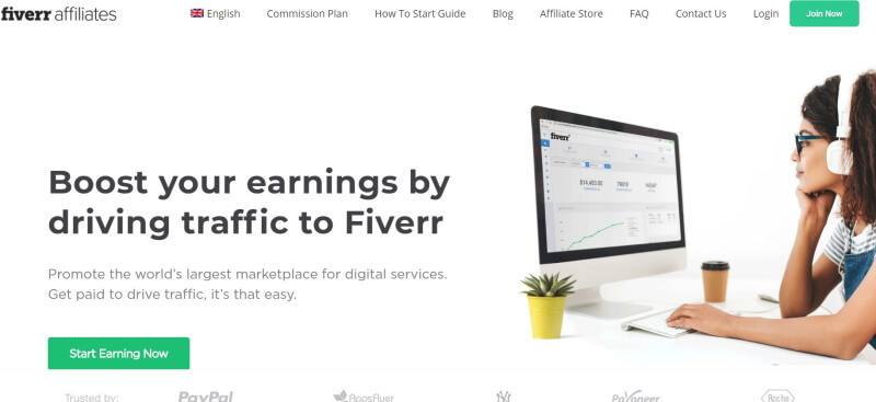 Fiverr 제휴 프로그램