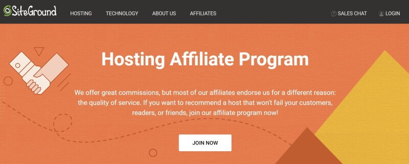 SiteGround 제휴 프로그램