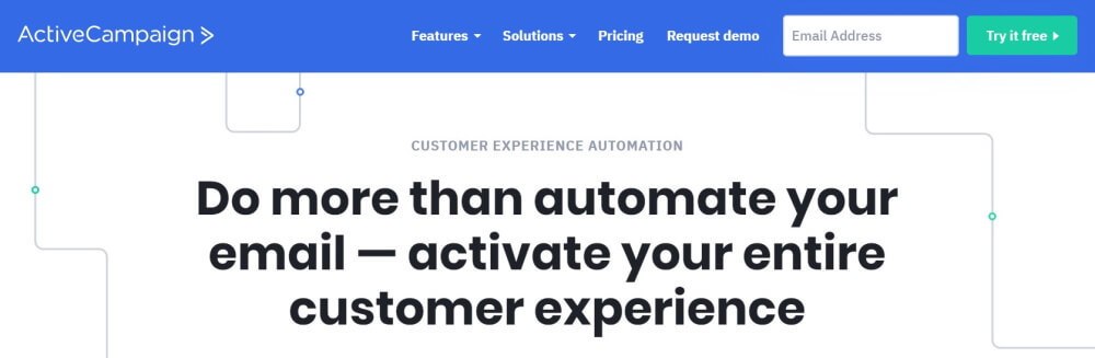 Pemasaran email ActiveCampaign