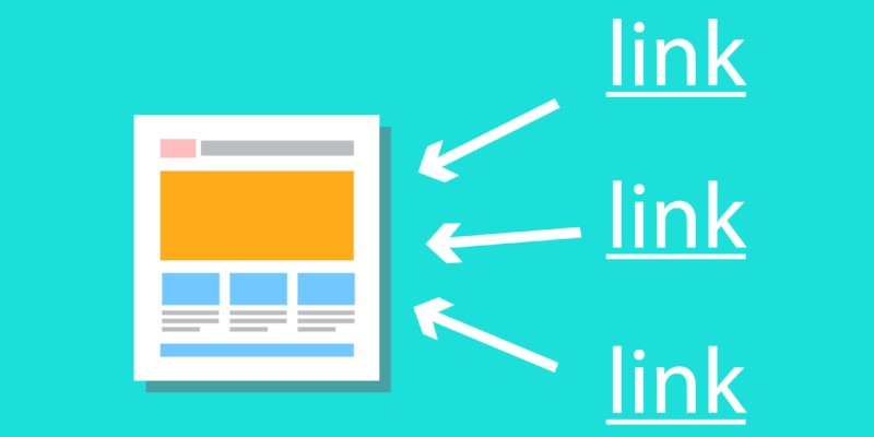 Links, die auf die Site verweisen