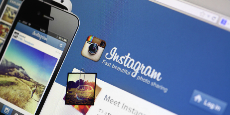 인스타그램이 있는 데스크탑