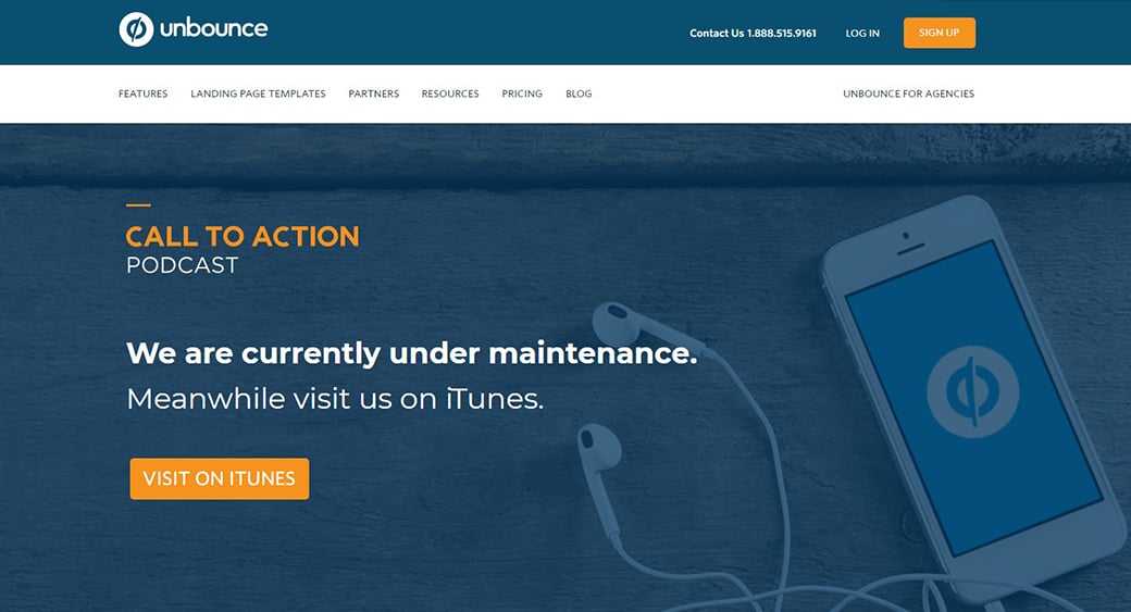 подкаст по контент-маркетингу unbounce