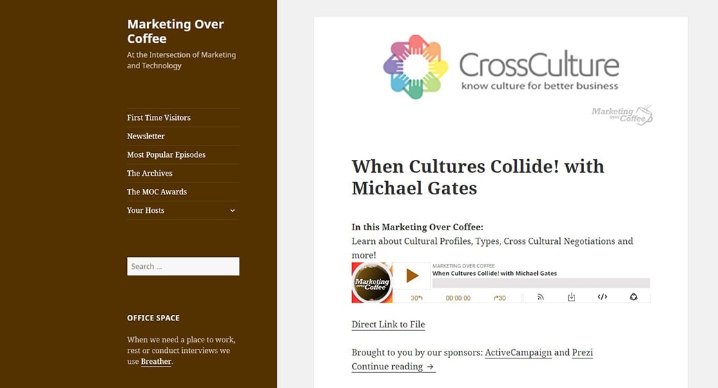 маркетинг, а не кофе, контент-маркетинг подкаст