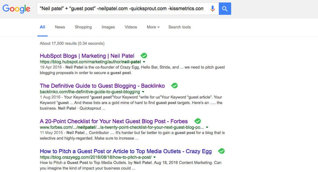 Google'a göre yüksek kaliteli geri bağlantılar