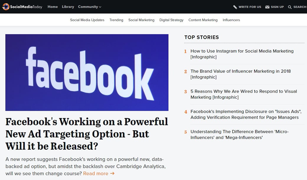 SMtoday لتعلم التسويق عبر وسائل التواصل الاجتماعي