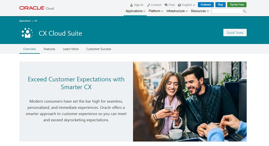Software Oracle CX CRM