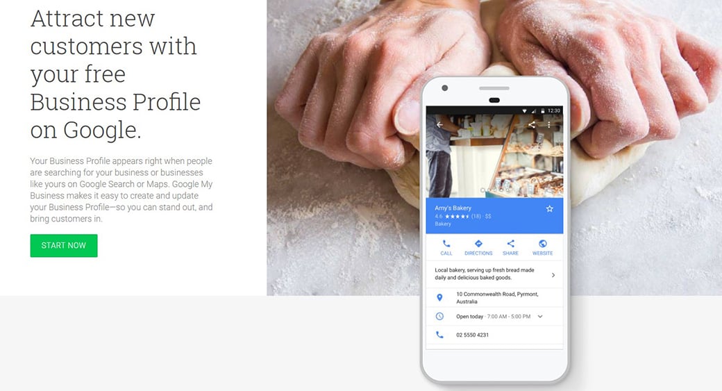 Изображение Google My Business