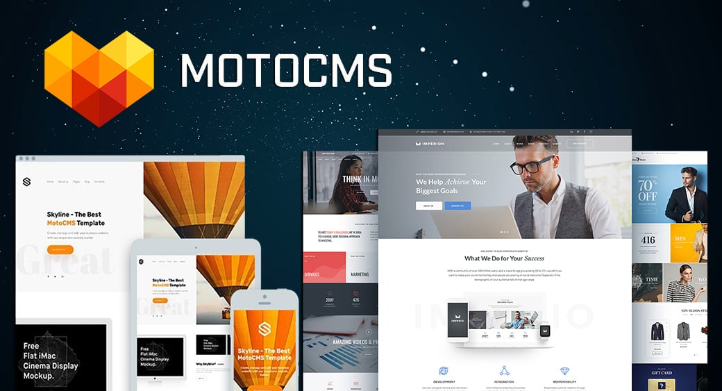 Imaginea principală a Simplu Website Builder