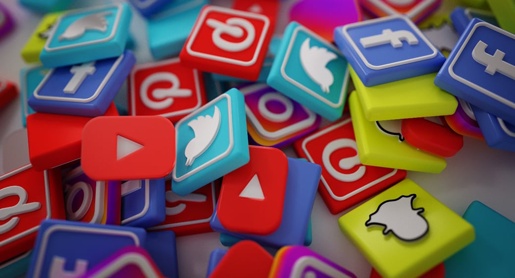 ภาพหลักช่องทางโซเชียลมีเดียที่ดีที่สุด