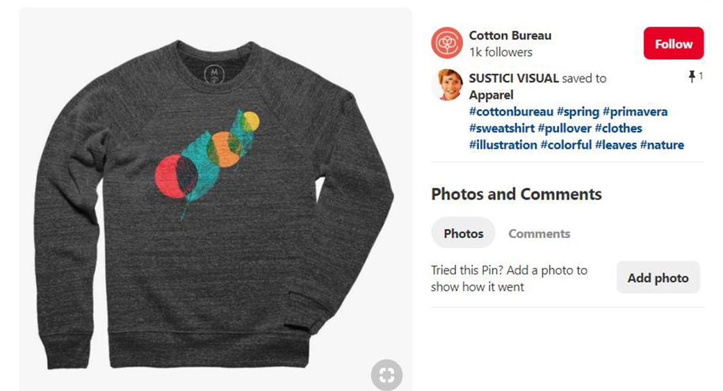 Pinterest 上的文字