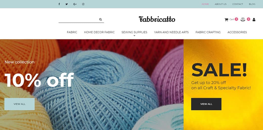 การแบ่งประเภทร้านขายผ้า