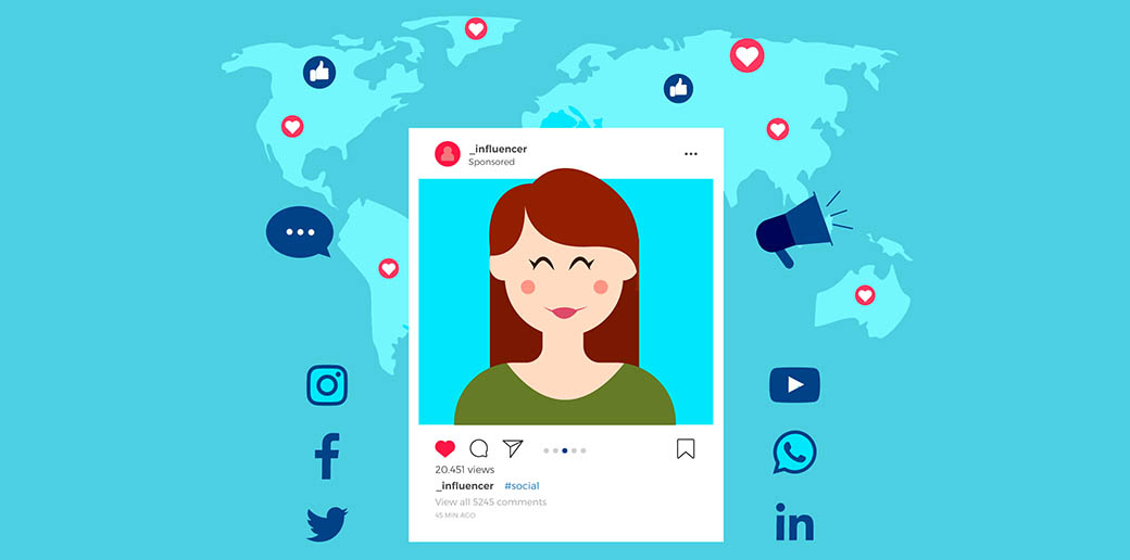 المؤثرين الاجتماعيين على Instagram